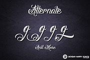 Milestone Script - Tattoo Font, a Script Font by dexsarharryfonts (Thumbnail 2 of 5)