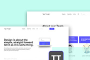 Type Thought WordPress Theme, a WordPress Template by Pixel Co. (Thumbnail 1 of 7)