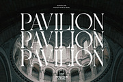 Pavilion - Elegant Display Serif, a Serif Font by spectertype (Thumbnail 1 of 11)