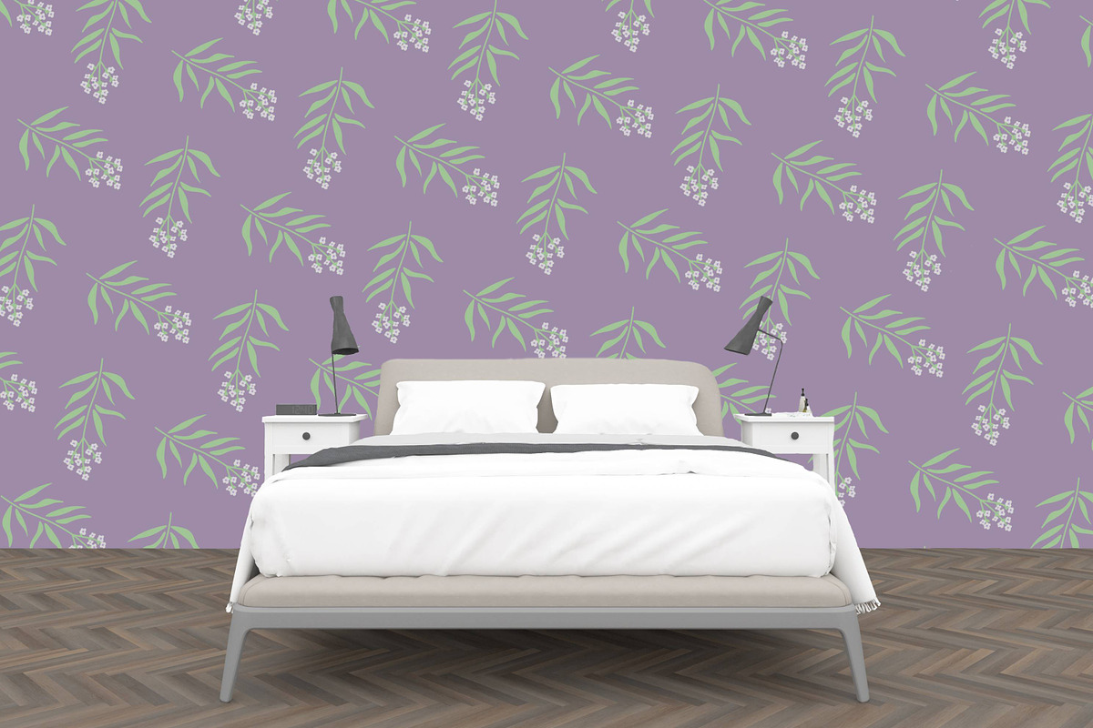 Lemon verbena pattern, a Pattern Graphic by elyomys (Photo 3 of 3)