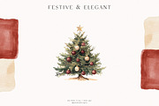Elegant & Festive Collection, a Seasonal Illustration by PeDe Designs (Thumbnail 6 of 31)