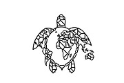 World Map Sea Turtle Bundle, an Illustration by Gaye Art (Thumbnail 12 of 31)
