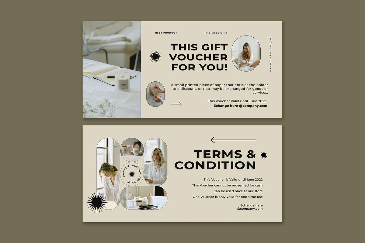 This Gift Voucher For You, a Flyer Template by rzkaamlya
