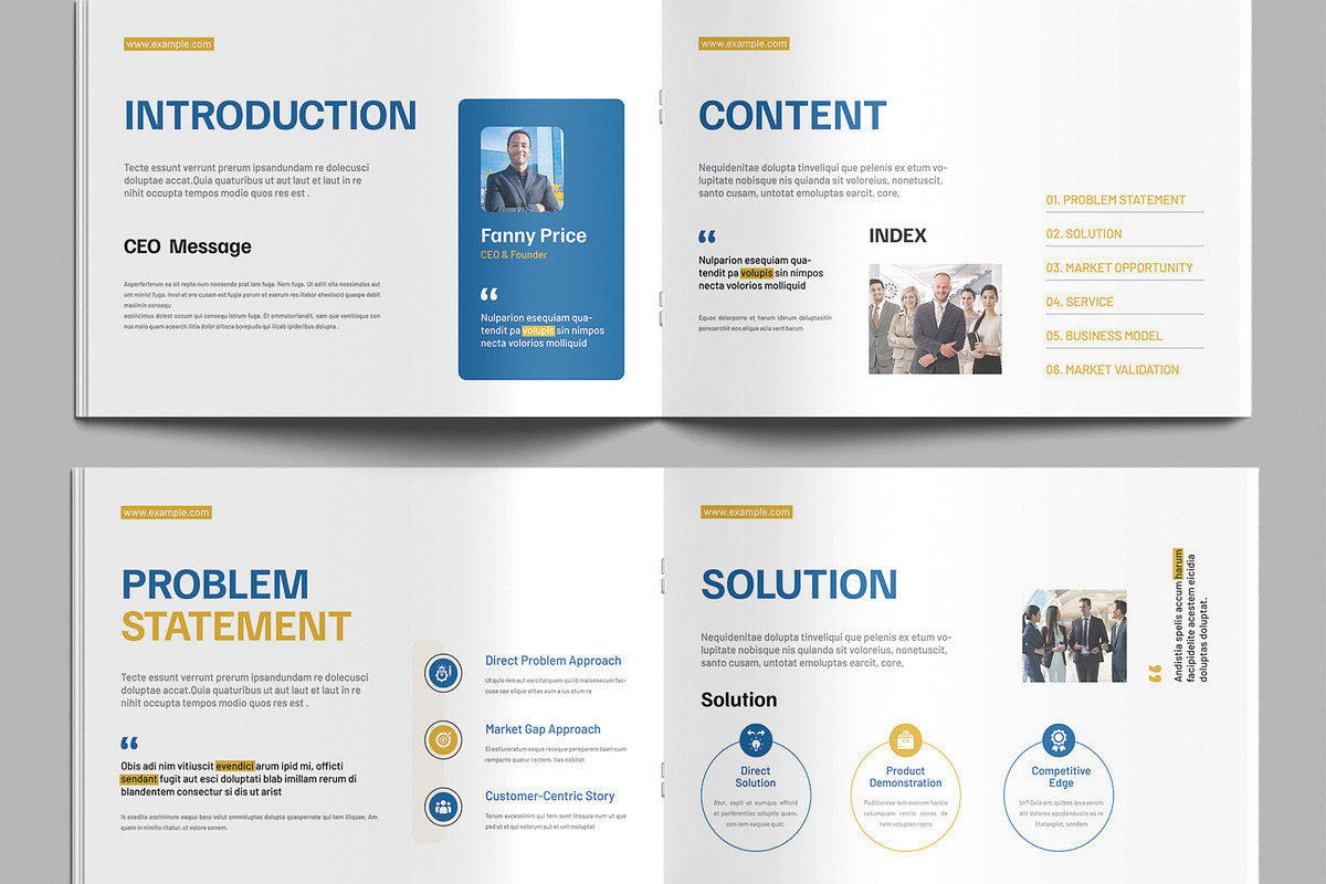 Corporate Business Proposal Design preview 4