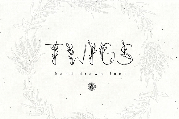 Twigs Font preview 6