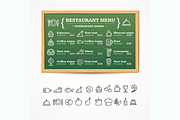 Menu Restaurant Board. Vector, a Food Illustration by Vector and Templates (Thumbnail 2 of 3)