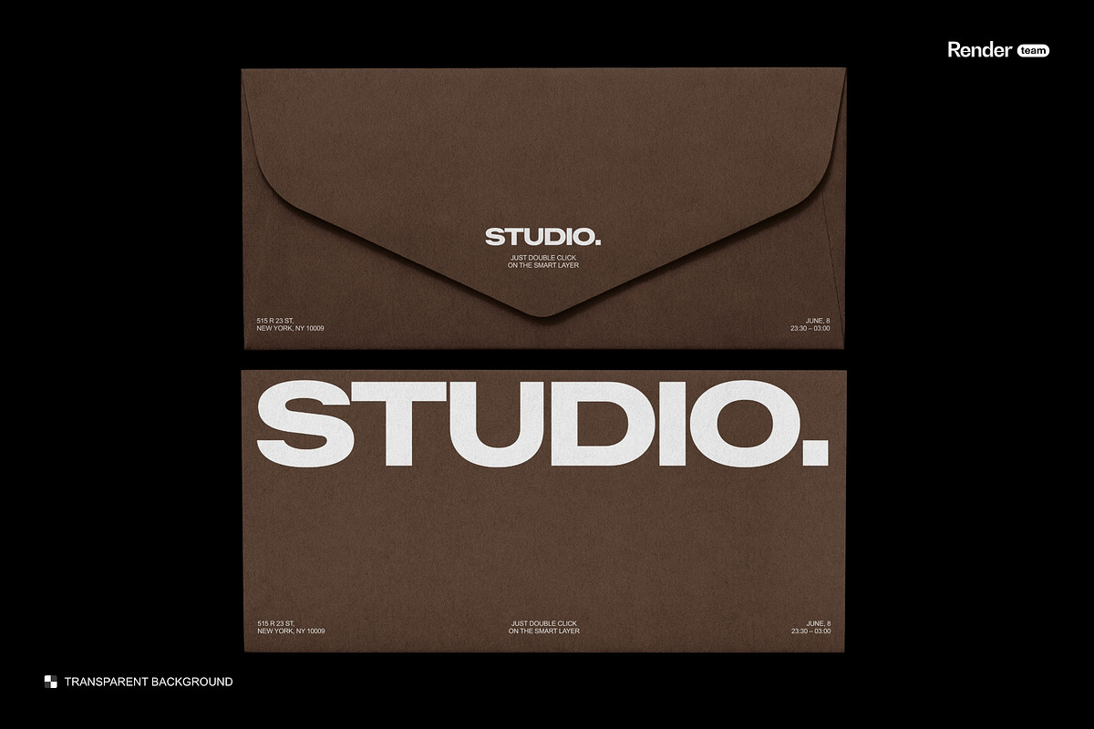 Envelope Mockup Set, a Mockup by Renderteam (Photo 14 of 17)