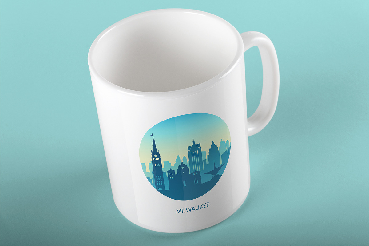 USA Cities Landscape Collection, an Illustration by Chuhastock (Photo 12 of 13)
