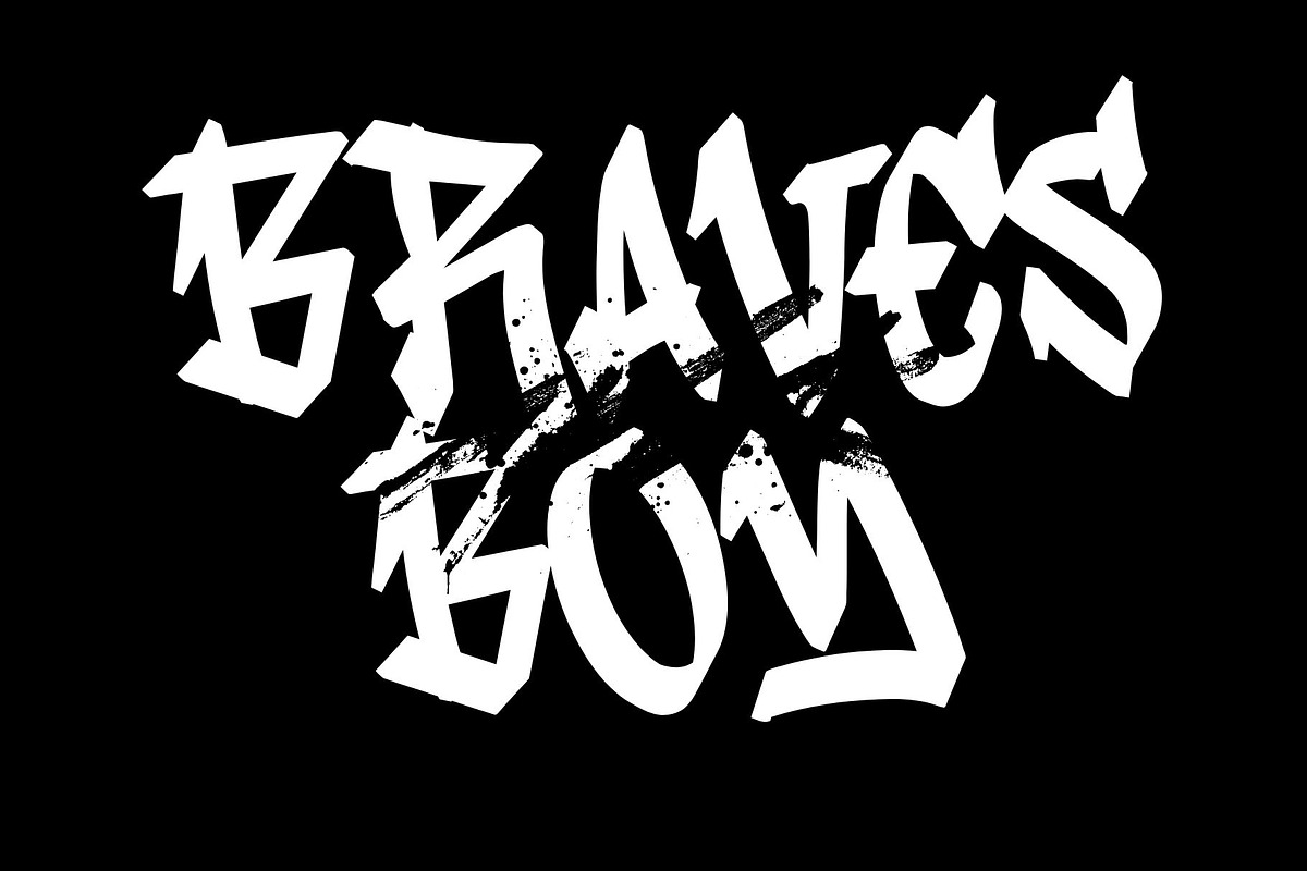 Vandal Rush, a Handwritten Font by Letterafa Studio (Photo 4 of 7)