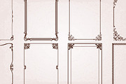 28 Decorative frames borders set #3, an Object Graphic by Digiselector Design Goods (Thumbnail 3 of 6)