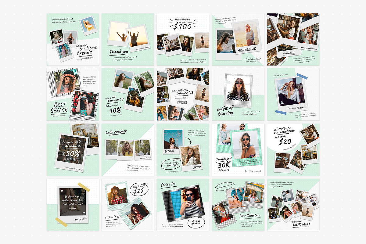 Instagram Pack - Snapgram, a Social Media Template by muhisya (Photo 9 of 9)