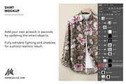 Men's long sleeve shirt Mockup, a Shirt Mockup by Andrea Muller (Thumbnail 6 of 8)