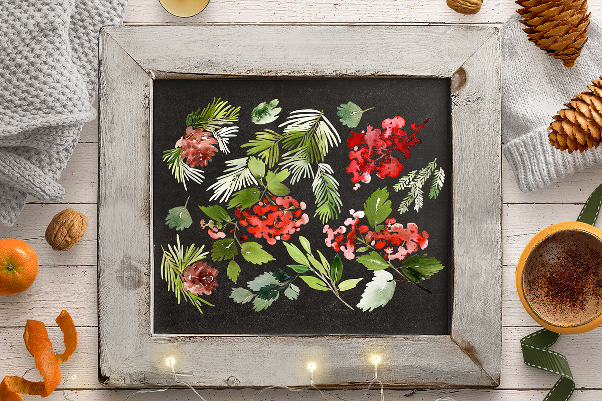 Winter set. Map creator, a Decorative Illustration by Karma (Photo 9 of 20)