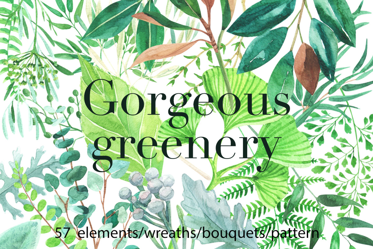 Gorgeous greenery, an Illustration by Anyuka (Photo 1 of 6)
