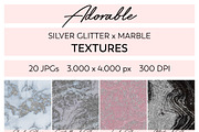 Adorable Glitter x Marble Textures, a Texture Graphic by U + Me Studio (Thumbnail 8 of 8)