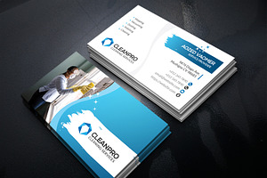 Cleaning Business Card