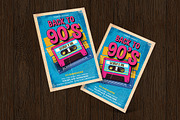 Back to 90s Flyer, a Print Template by DesignWorkz (Thumbnail 2 of 2)