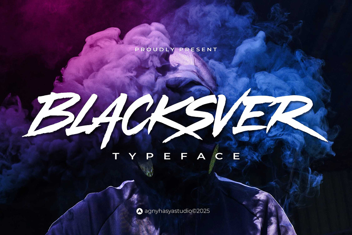 Blacksver - Brush Font, a Font by agnyhasyastudio (Photo 12 of 12)