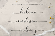 SALE Malliya Signature Font, a Script Font by Kotak Kuning Studio (Thumbnail 6 of 10)