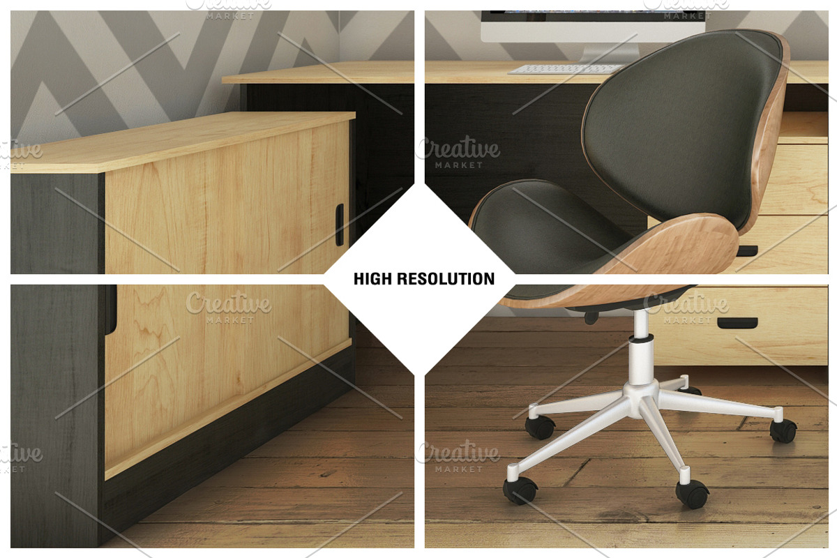 Interior Wall Mock-up, a Household Mockup by IsometricWorld (Photo 5 of 8)