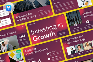 Business Investor Keynote, a Presentation Template by rgbryand
