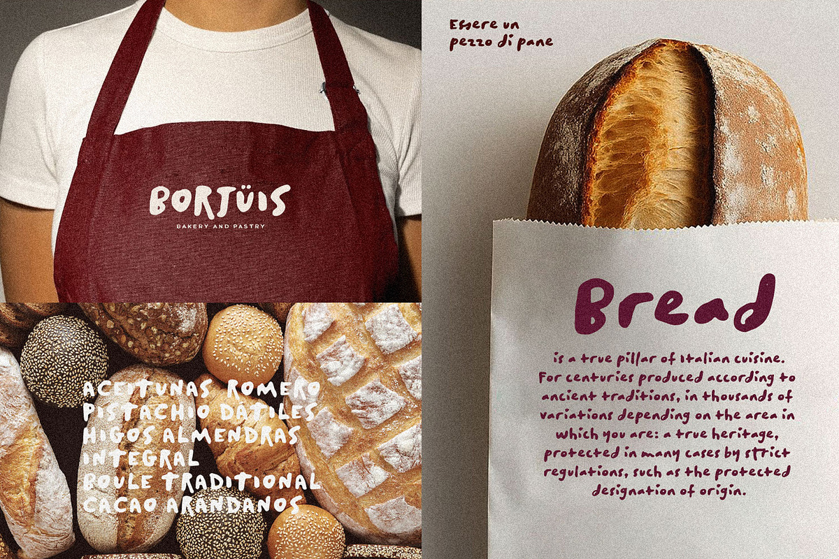 Weirt Font, a Font by BodigStd (Photo 5 of 7)