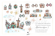 Nutcracker Christmas Magic Clipart, a Seasonal Illustration by KaramfilaS (Thumbnail 5 of 8)