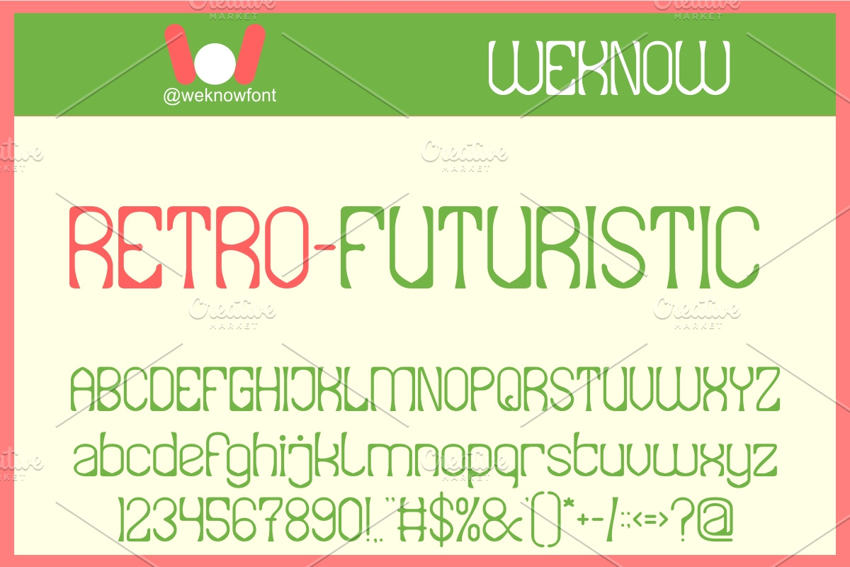 COLOR TECHNIQUES FONT, a Sans Serif Font by weknow (Photo 3 of 7)