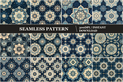 Persian Carpet Seamless Patterns, a Pattern Graphic by Inknfolly (Thumbnail 4 of 4)