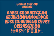 Boiled Shrimp - Bold Rounded font, a Handwritten Font by HanzelSpace Studio (Thumbnail 8 of 8)