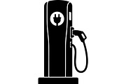 EV Charging Station Icon Bundle, a Technology Illustration by jahid234 (Thumbnail 12 of 13)