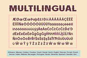 Bertha, a Sans Serif Font by Arterfak Project (Thumbnail 7 of 9)