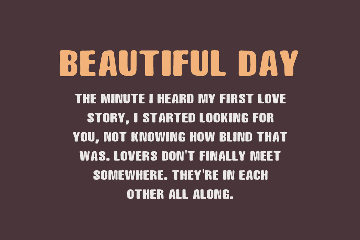 Nobarsy –Playful Modern Display Font, a Sans Serif Font by 3ab2ou (Photo 2 of 4)