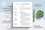 Simple Resume Template, Clean CV, a Resume Template by The Art of Resume (Thumbnail 3 of 8)