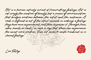 Organic Gardenia - Old Handwritten, a Handwritten Font by Mahesans Co (Thumbnail 6 of 10)