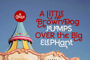 Le Cirque - Parade Type, a Font by ikiiko (Thumbnail 3 of 7)