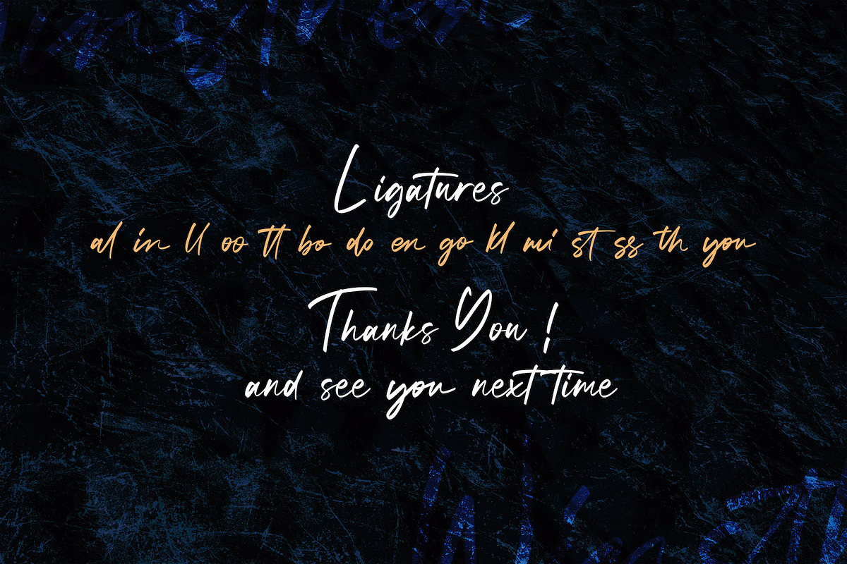 Winsthen - Handwritten Font, a Script Font by StringLabs (Photo 13 of 13)