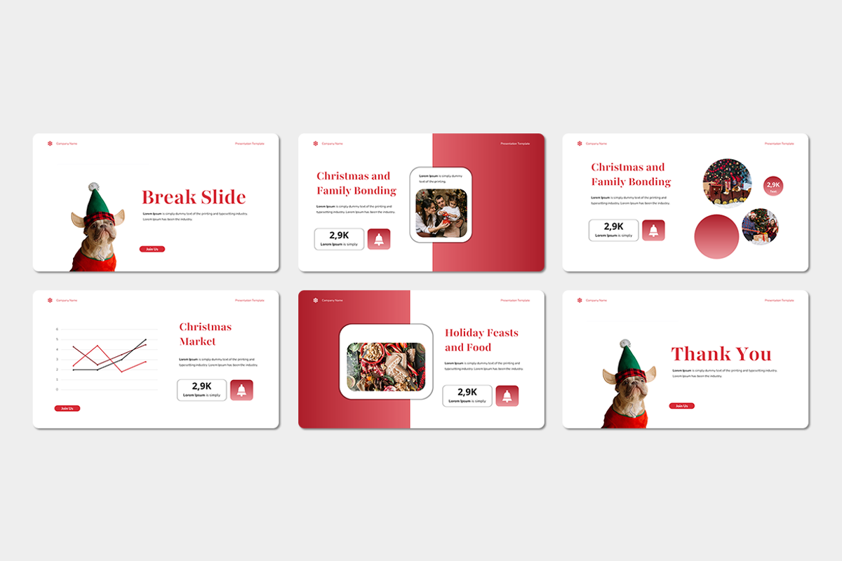 Christmas - Keynote Template, a Presentation Template by QR Design Studio (Photo 3 of 3)