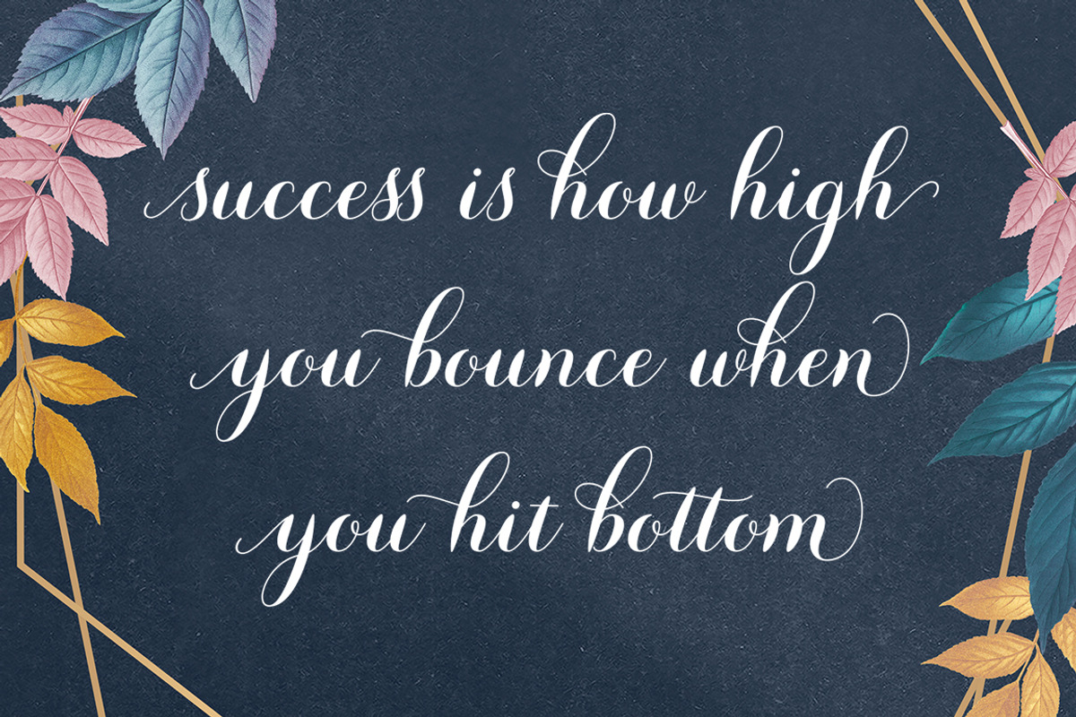 Goldie Script, a Script Font by Straight.co (Photo 6 of 7)