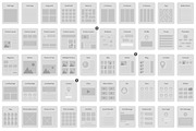 Website Wireframe Kit, a Wireframe Template by Tugcu Design Co. (Thumbnail 2 of 5)