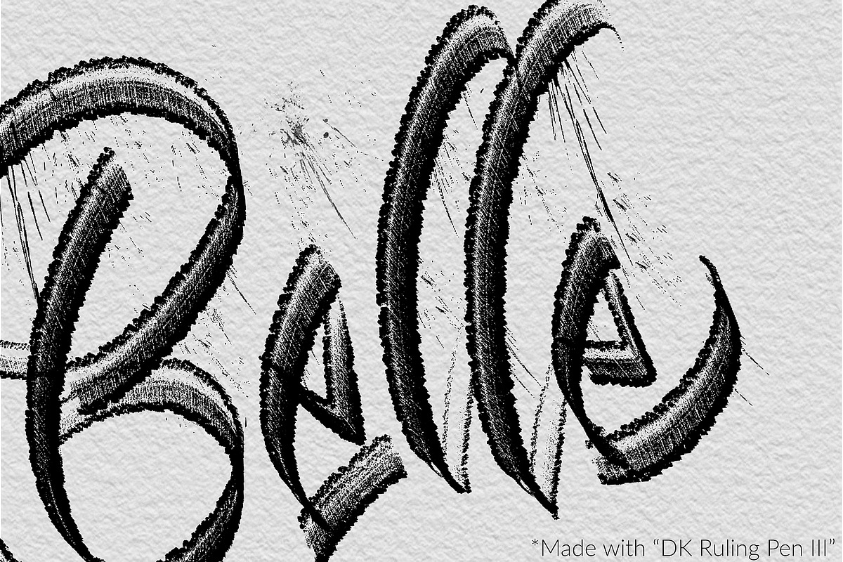Ruling Pen for Procreate!, a Brush Add-On by Calligraphy DK (Photo 8 of 11)