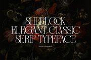 Sherlock – Elegant Classic Serif, a Serif Font by Mahesans Co (Thumbnail 3 of 16)