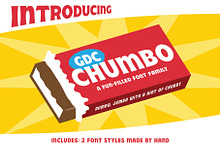 GDC CHUMBO | Retro Font