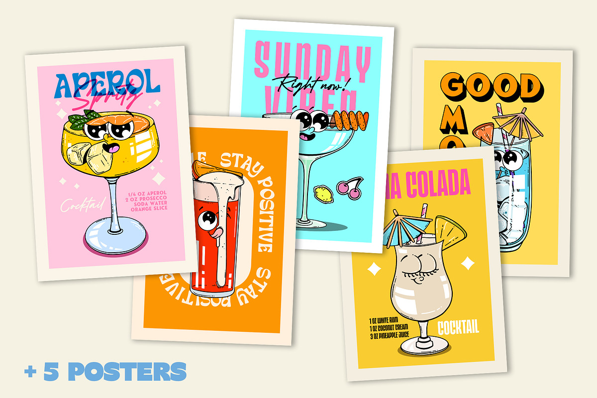 Summer Cocktails, an Illustration by Alina Sh (Photo 4 of 8)