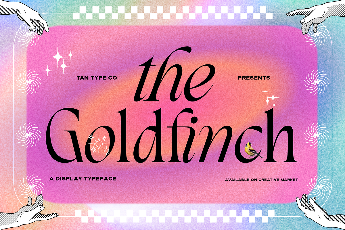 TAN - THE GOLDFINCH, a Font by TanType (Photo 1 of 9)
