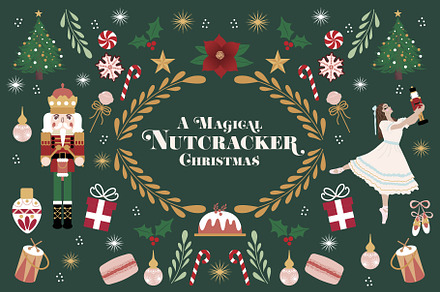 Nutcracker Christmas Clipart