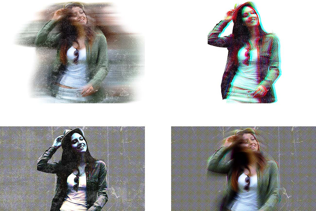 Cinematic Halftone Motion FX, an Action Add-On by Studio Retouch (Photo 2 of 13)