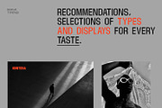 Kontesa Display Typeface, a Sans Serif Font by Foxtype (Thumbnail 4 of 12)