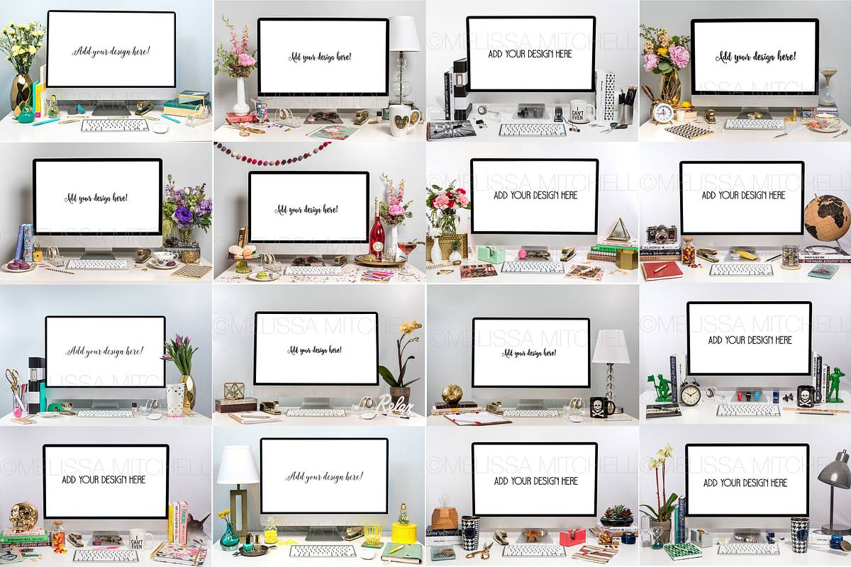 iMac Mockup Styled Desktop Bundle, a Product Mockup by MMStyledStock (Photo 2 of 2)