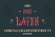 Decorative font - Spring, a Blackletter Font by zao4nik (Thumbnail 1 of 10)